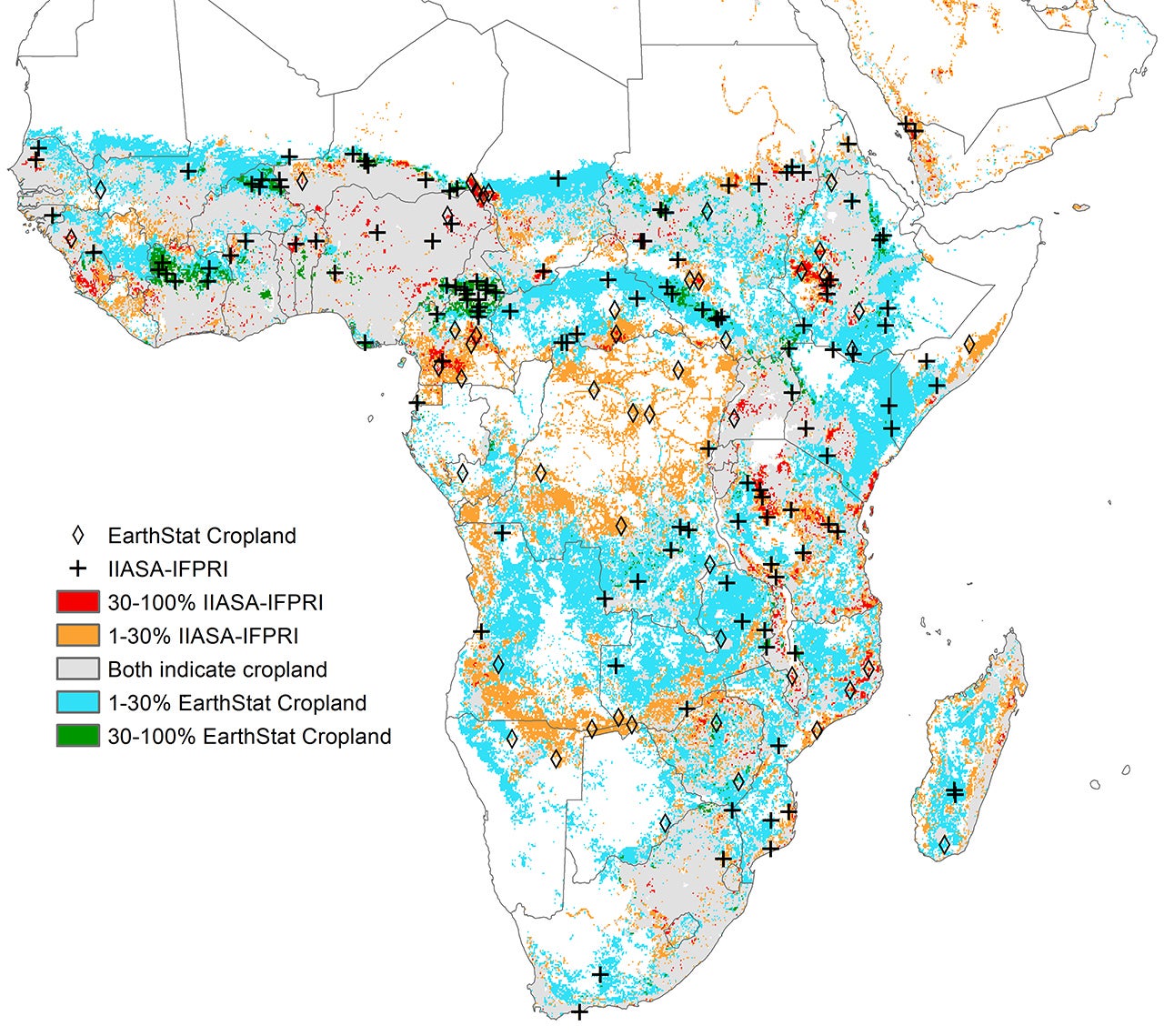 The Most Detailed Map Of The World's Cropland Shows Where There's Room ...