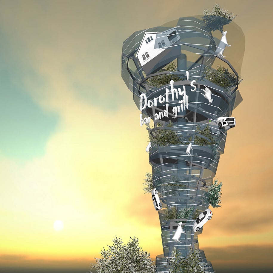 A Revolving Weather Museum Shaped Like A Tornado For Downtown