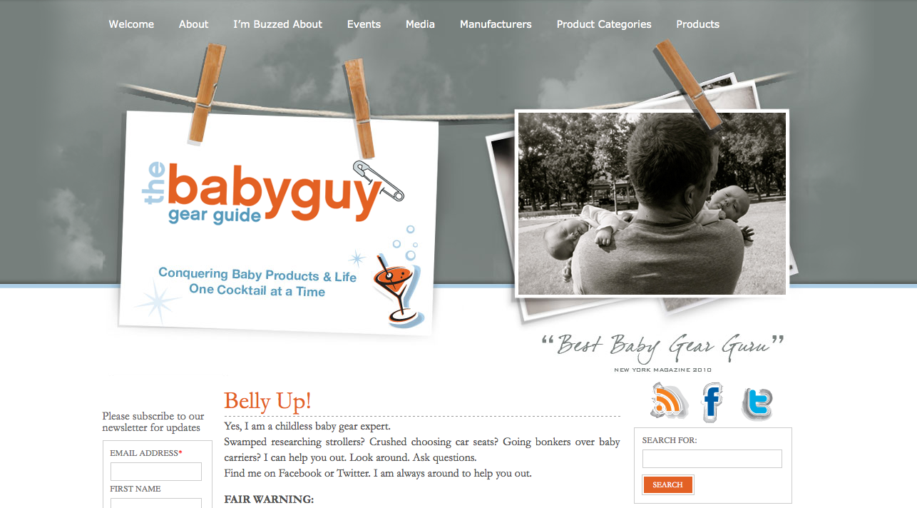 How a Childless, OutOfWork Actor Became New York's Baby Gear Expert