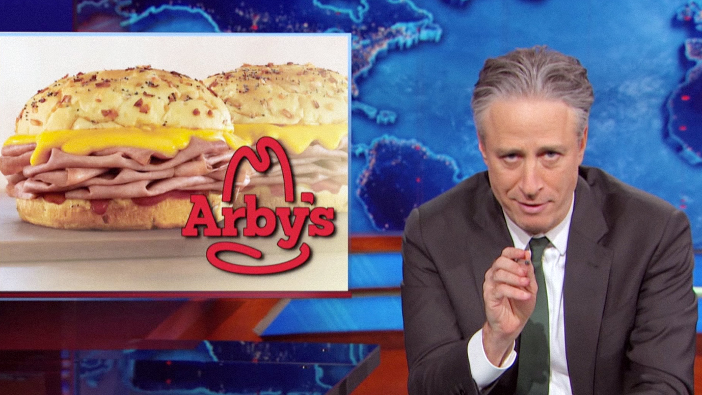 Arby's Rises Above Years Of "Daily Show" Mockery, Runs Jon Stewart
