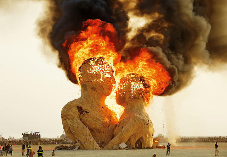 A Look Inside The Spectacular Interactive Outdoor Art of Burning
