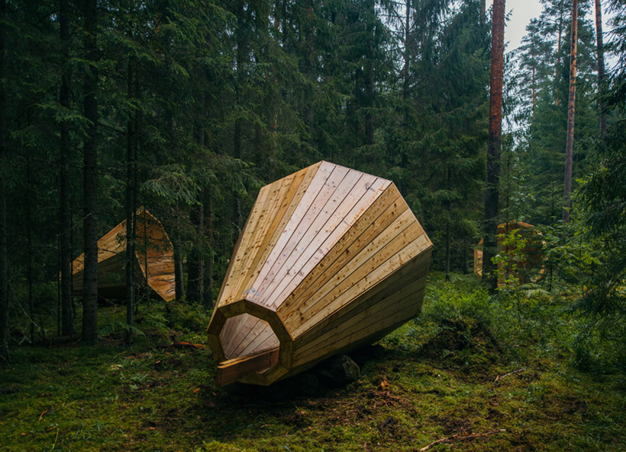 Sound Installations In The Estonian Forest Amp Up Nature's Ambient
