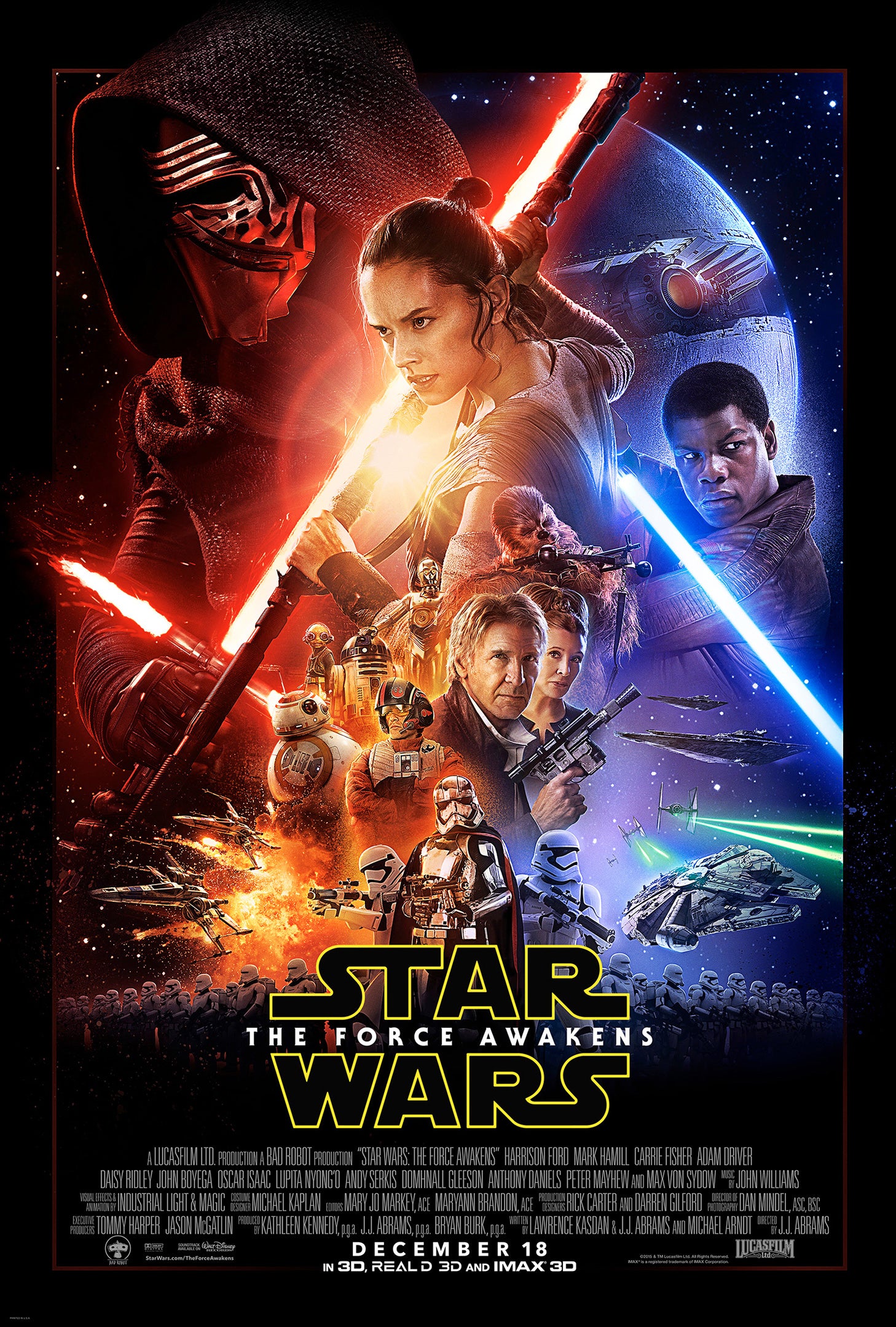 Star Wars: The Force Awakens 2015 Poster