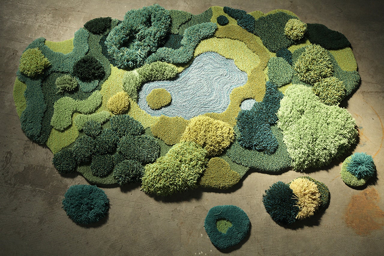 Stuck Inside? These Rugs Bring A Lush Forest Floor Into Your Home ...