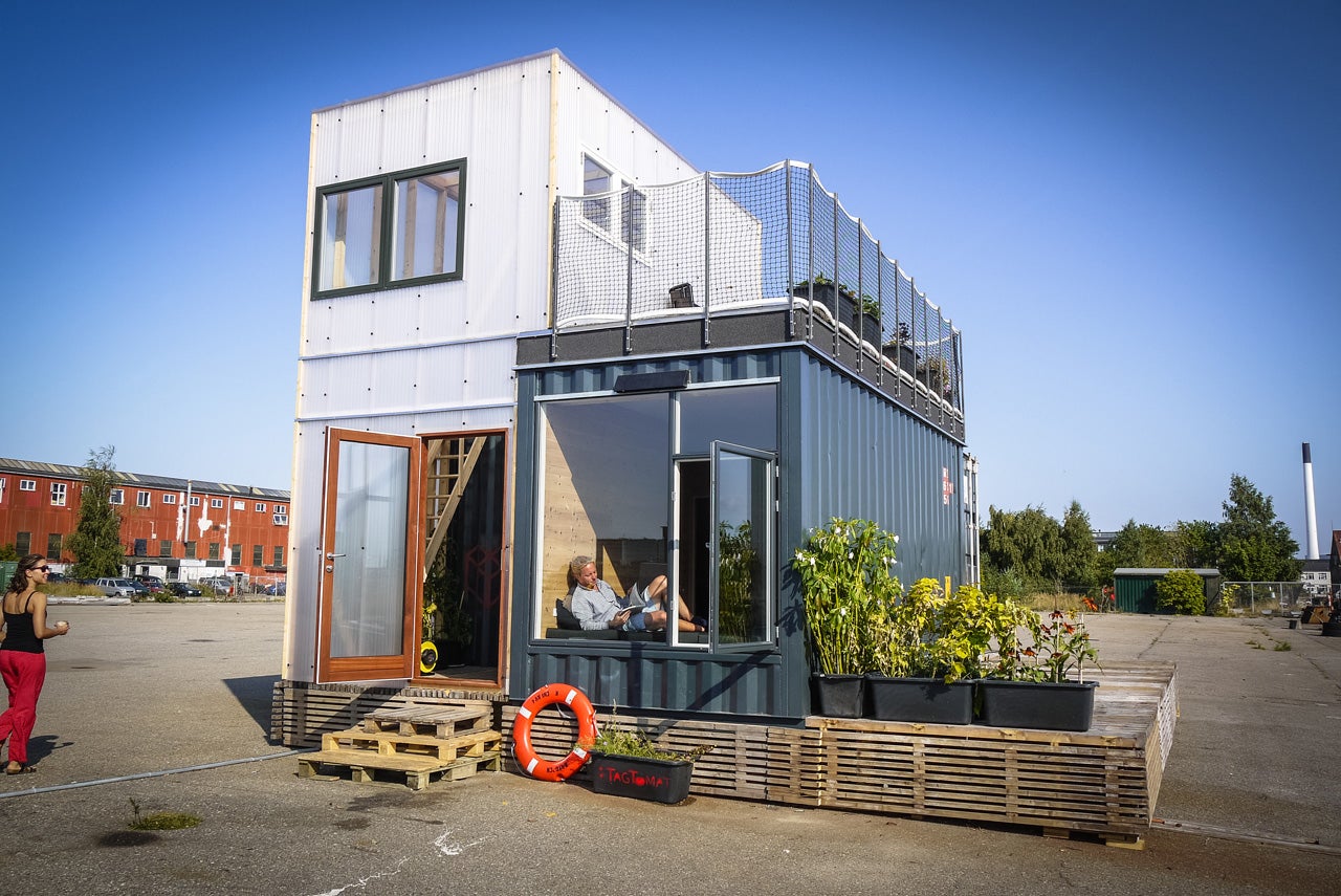 This Movable Village Of Shipping Container Houses Instantly Creates A ...