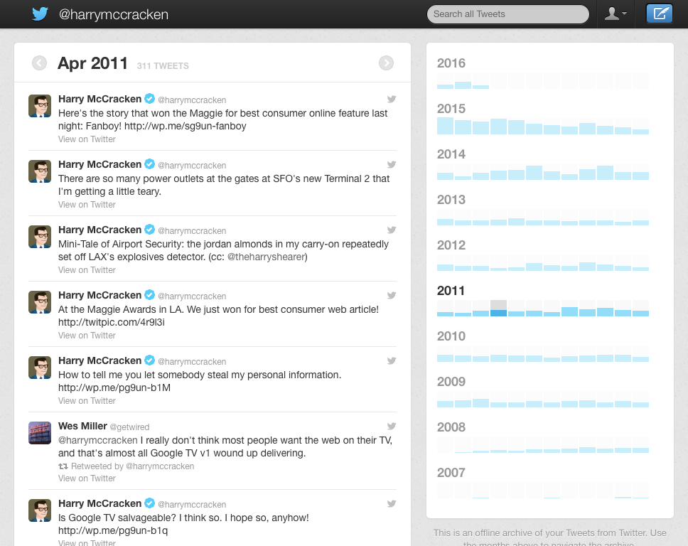On Twitter's 10th Birthday, What I Learned From Rereading My 32,417 ...