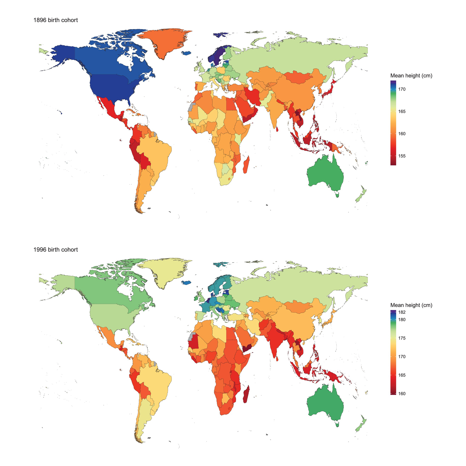 Human Heights Have Changed Dramatically In 100 Years, And The U.S. Is ...