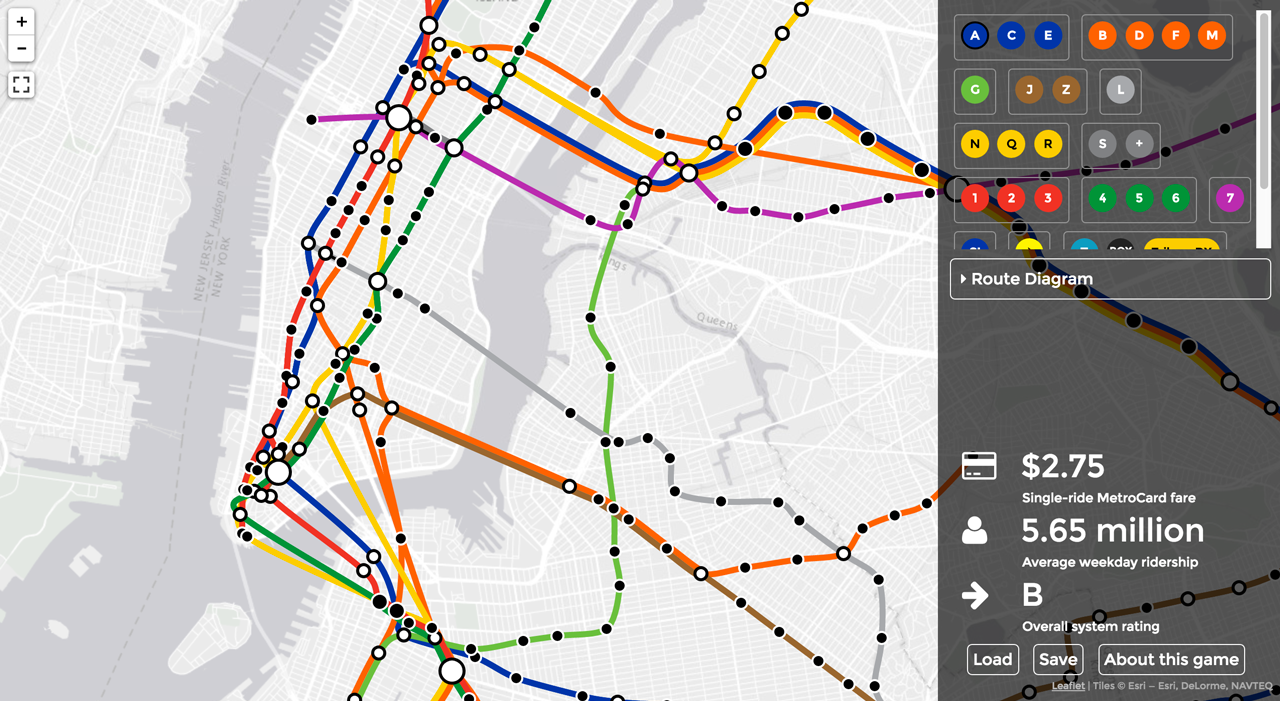 Sick Of The Subway? This Game Lets You Completely Redesign It - Fast ...