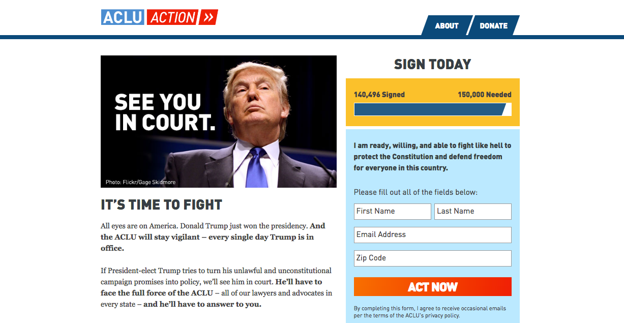 How The ACLU Plans To Defend Rights After A Surge In Donations - Fast ...