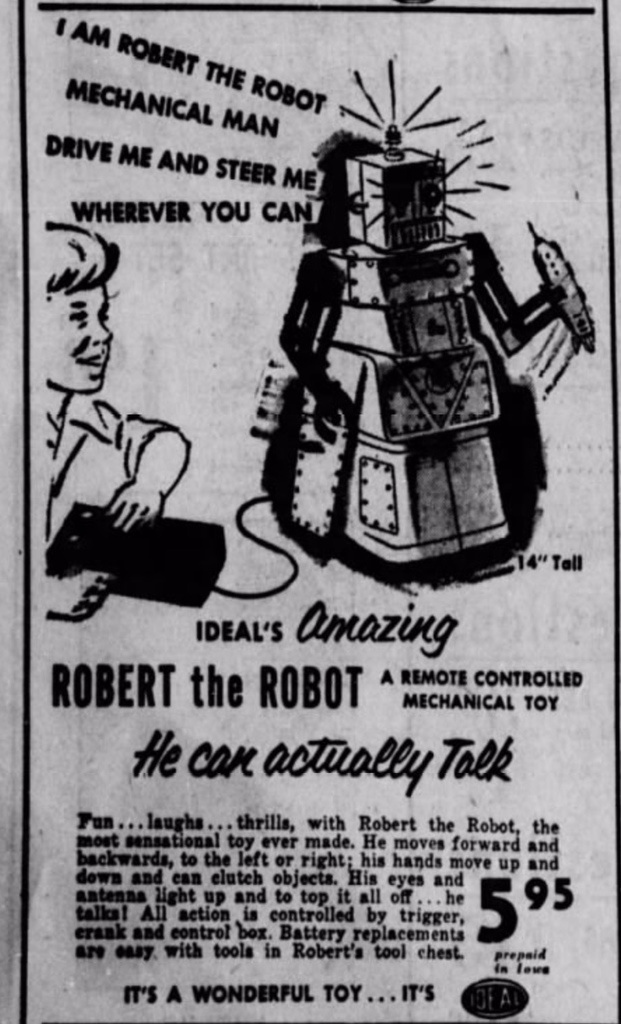The 1950s Toy Robot Sensation That Time Forgot - Fast Company