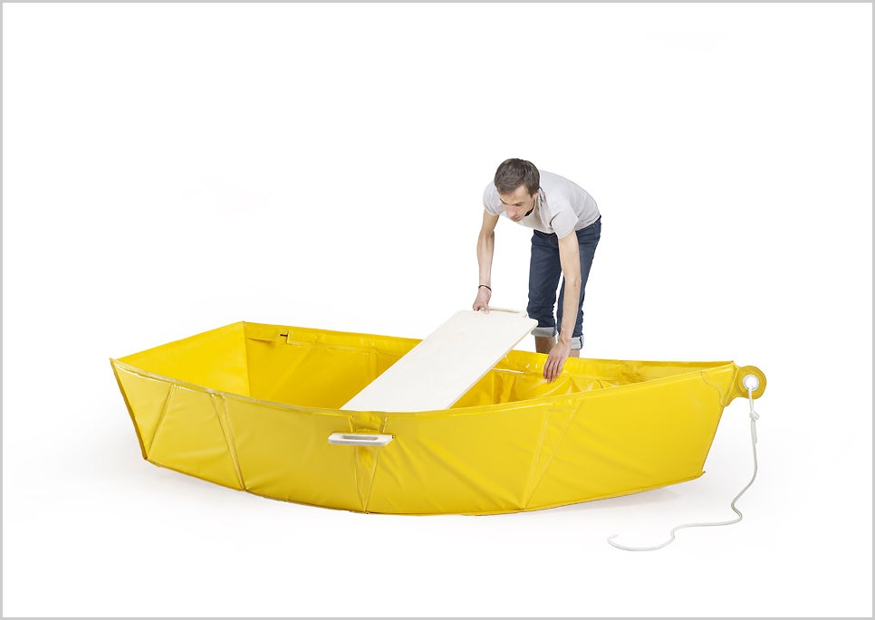 This Super-Lightweight Boat Folds Into A Backpack - Fast Company