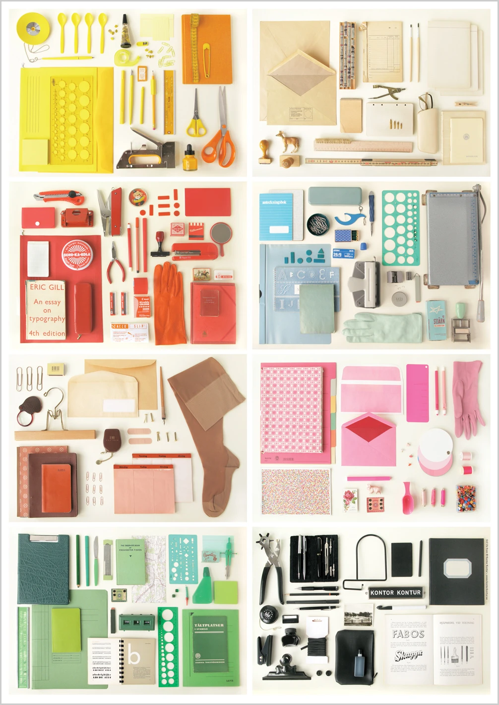 A Swedish Design Studio Turns Office Supplies Into Found Art - Fast Company