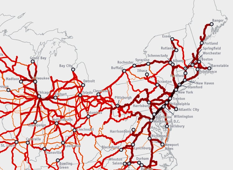 Infographic of the Day: Where Should We Build High-Speed Rail? - Fast ...