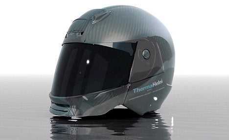 Thermahelm Is an Air Bag for Your Brain - Fast Company