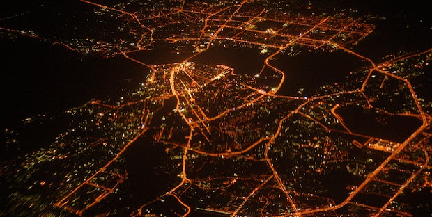 Satellite Pattern Cities Examples What Satellite Pictures Of Earth's Lights Can Tell Us About How Our ...