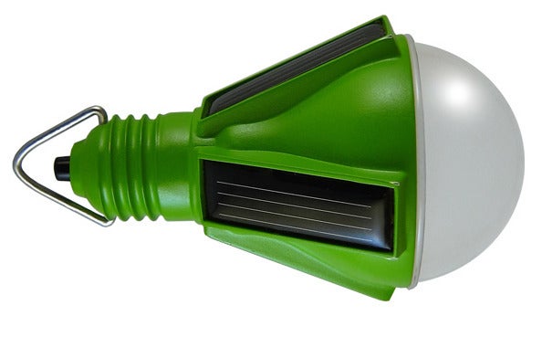 Nokero Solar-Powered Lightbulb Uses 200 Times Less Energy Than a