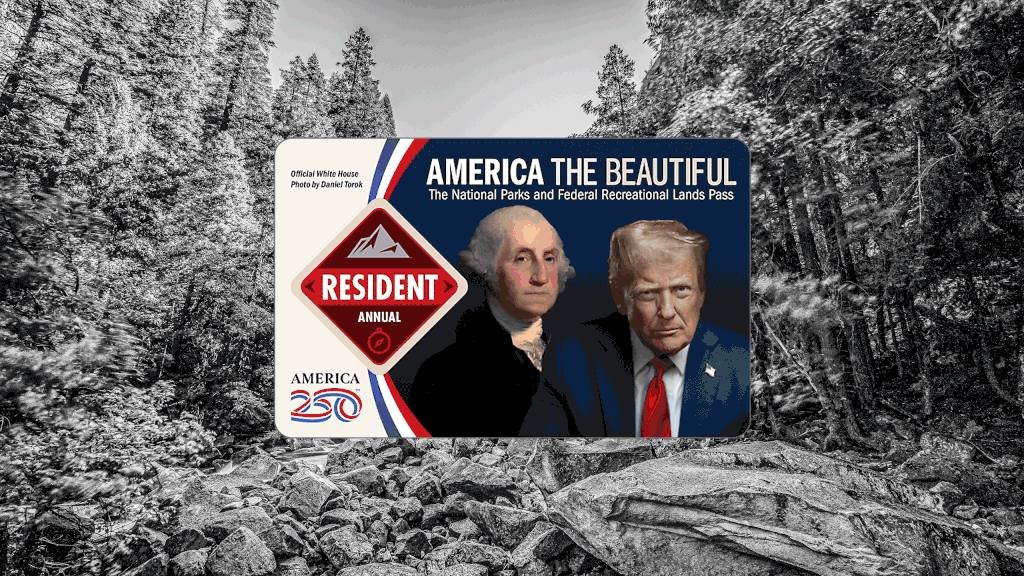 You're banned from blocking Trump's face on your national park pass-but there's a work-around