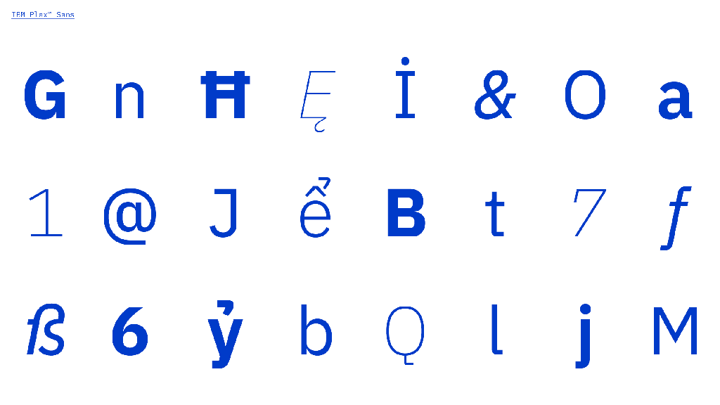 IBM's Quest To Design The "New Helvetica" - Fast Company