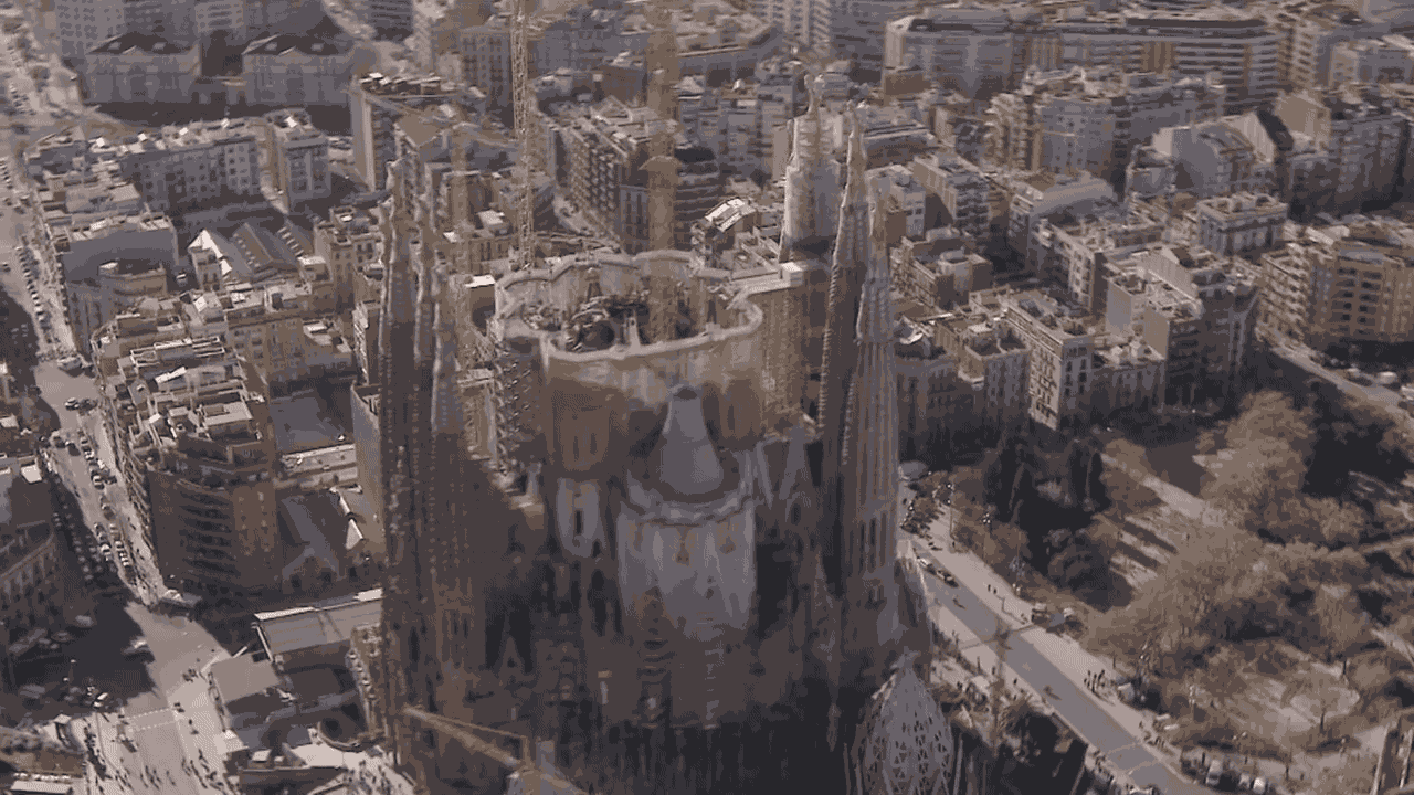 Watch: A 1-Minute Video Shows The Completion Of Gaudí's Sagrada Família -  Fast Company, image size:1280x720