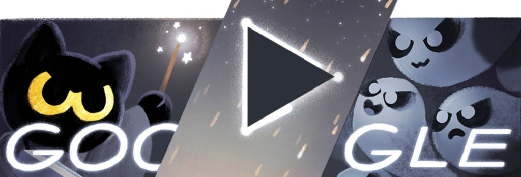 Google's 2016 Halloween ghost-busting doodle is the cat's meow — and we ...