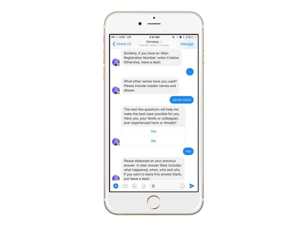 The Parking Fine Fighting Chatbot Is Now Helping Refugees Claim Asylum