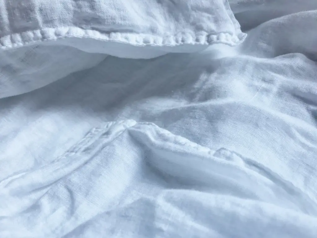 What's with all the scratchy, rumpled linen sheets? Fast Company