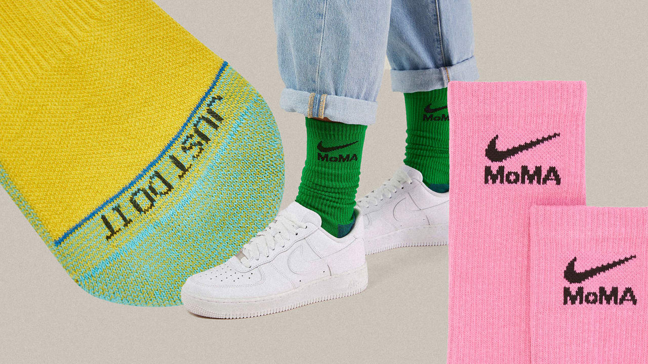 This Nike X MoMA collab just turned socks into something sneakerheads can drool over