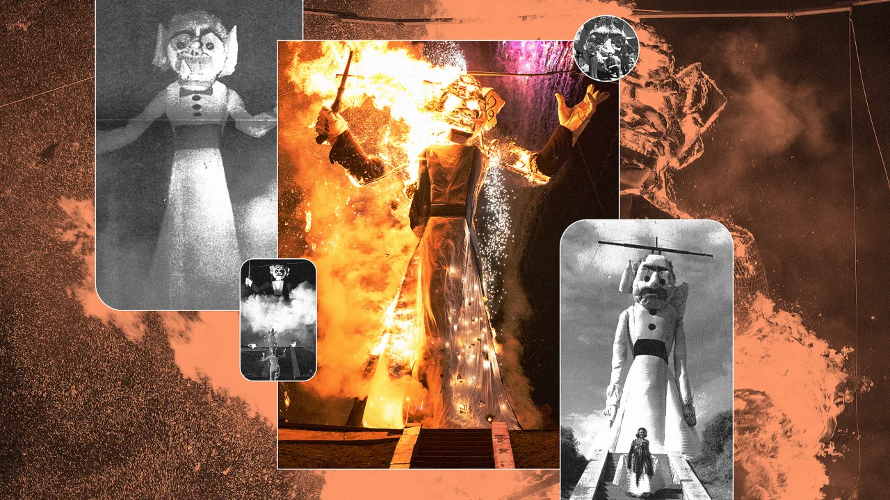 The story behind Zozobra, a 50-foot marionette that burns every year in Santa Fe