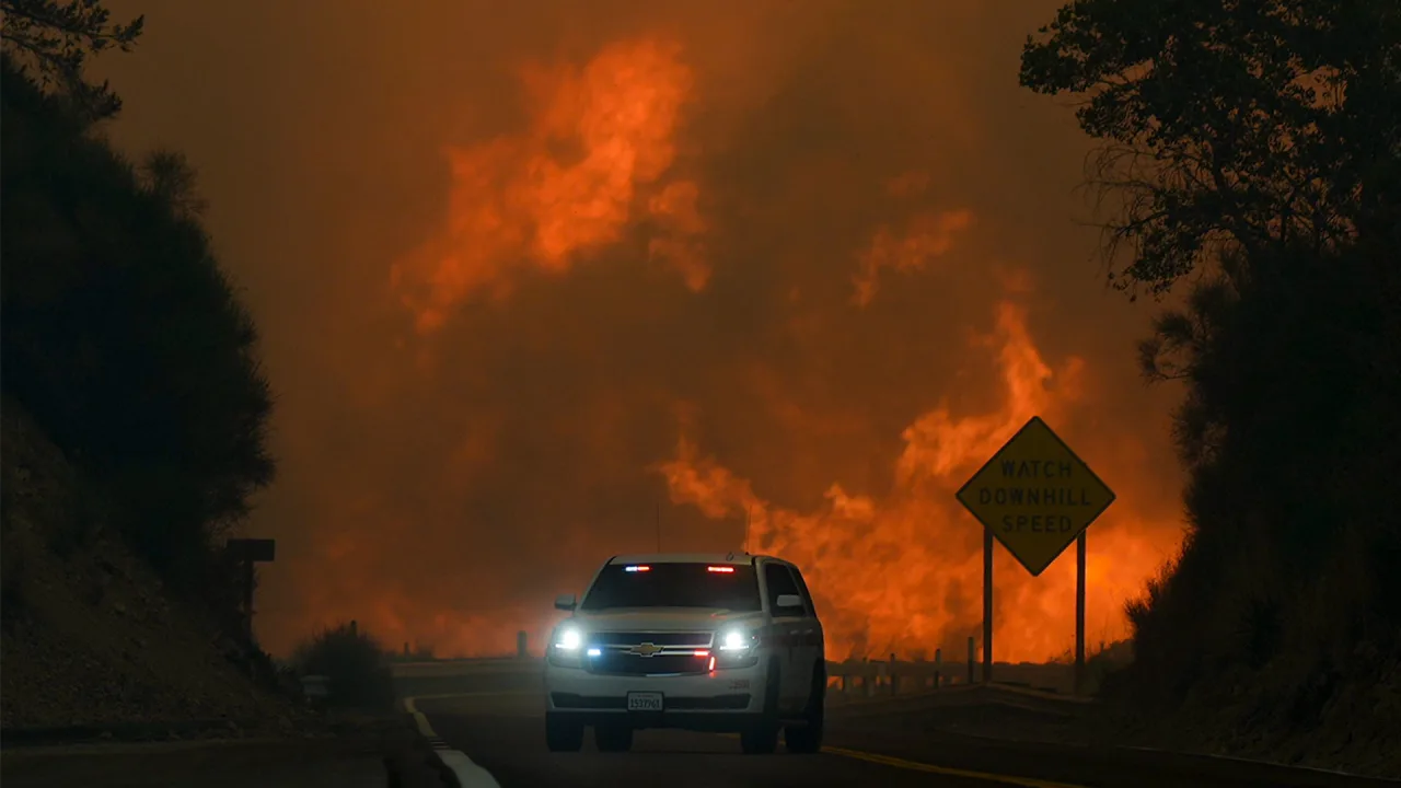 35,000 homes and buildings are in this California wildfire’s path