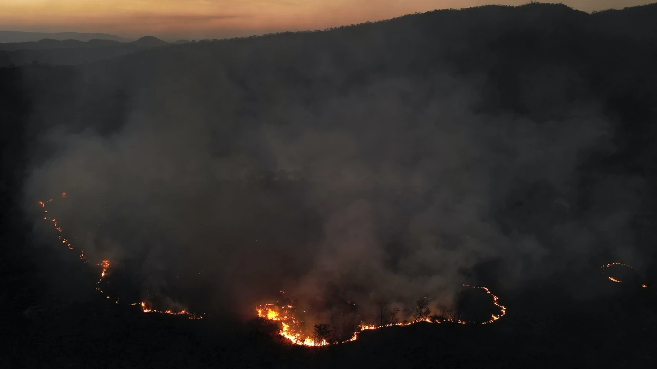 Brazil battles its worst drought and uncontrolled wildfires