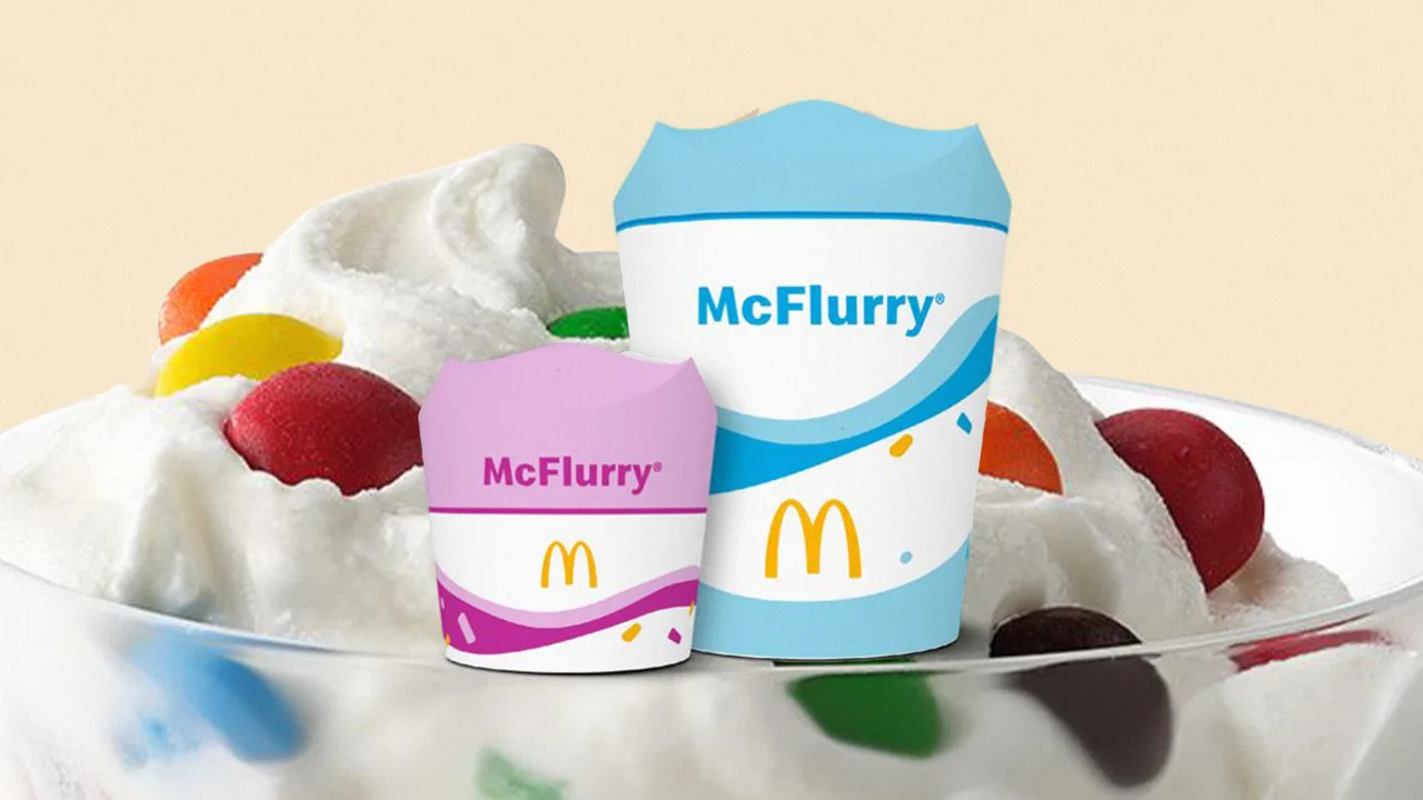 Why your McDonald’s McFlurry looks different today