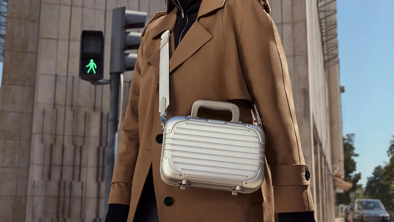 Rimowa just shrunk its iconic aluminum suitcase into a chic handbag