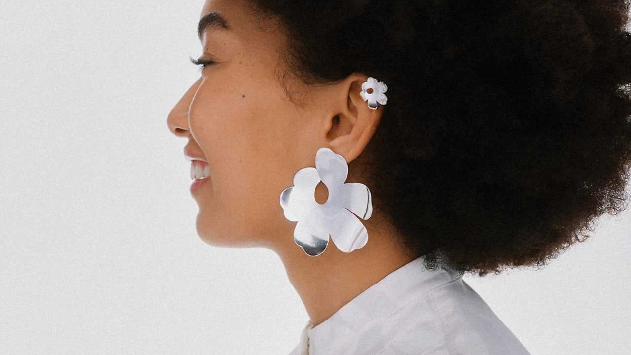 Marimekko’s first-ever jewelry collaboration transforms its iconic print into wearable works of art