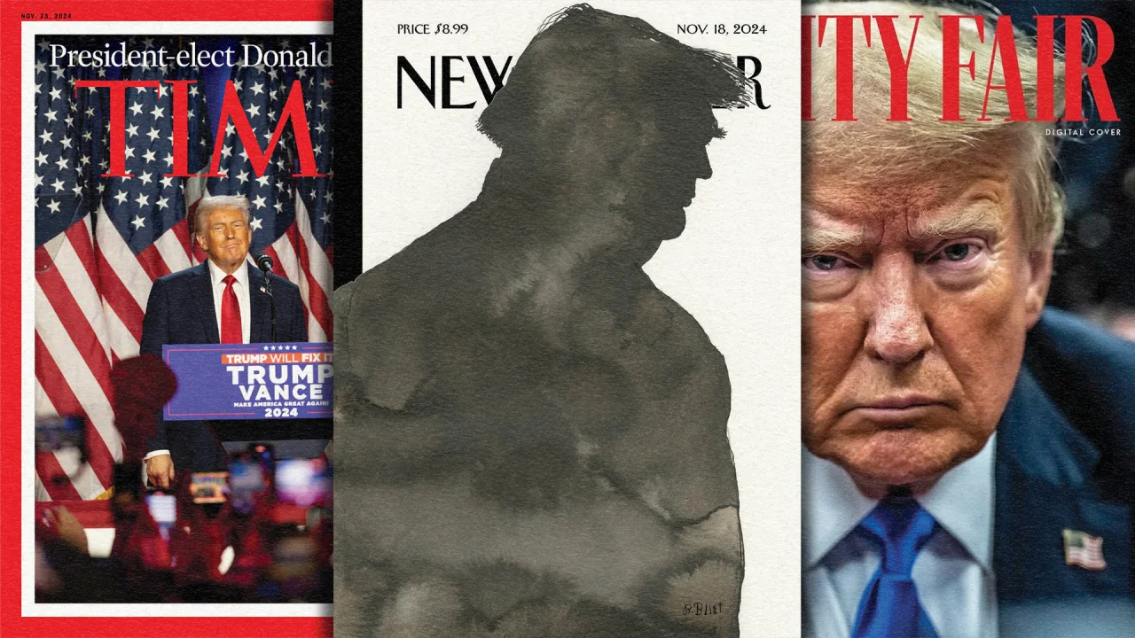 The New Yorker pivots to Trump cover after election surprise News
