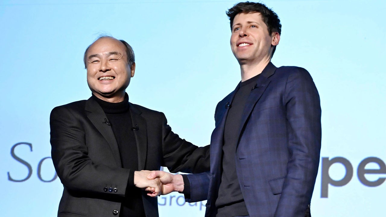 OpenAI and SoftBank announce artificial intelligence joint venture