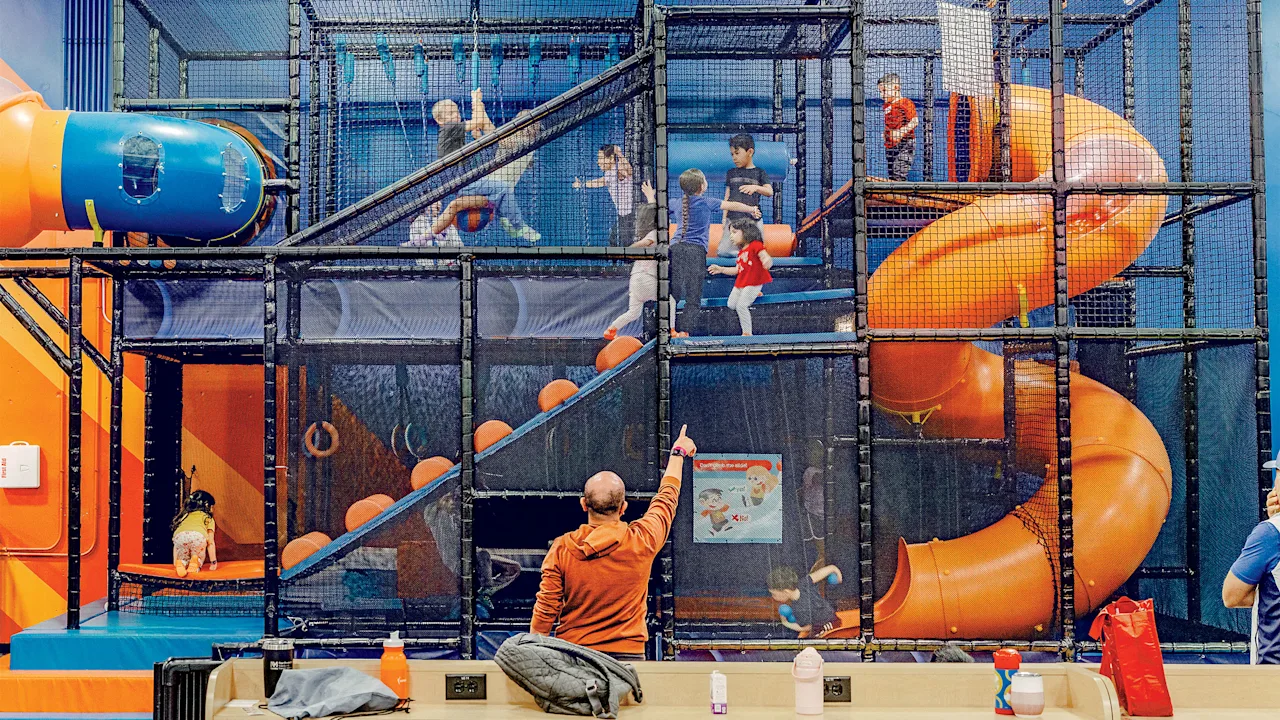 No shoes, no screens, no problems—why these birthday party venues are bouncing