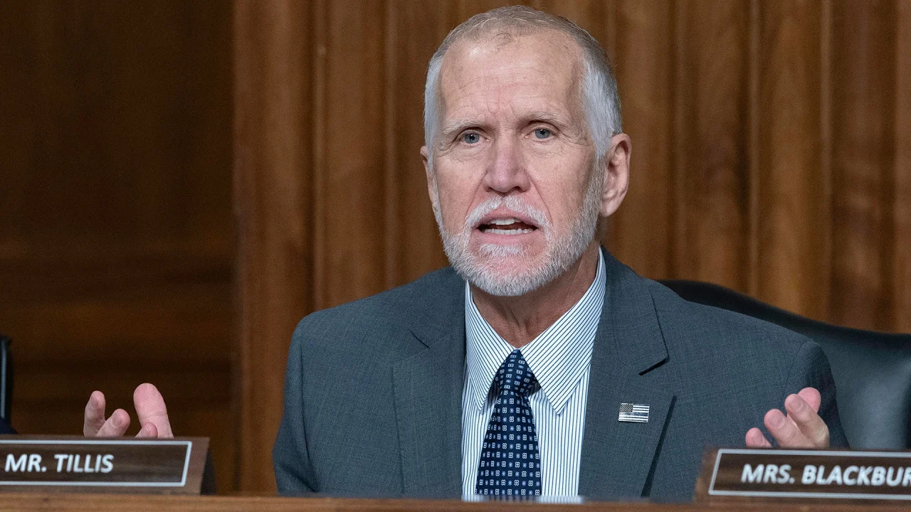 Republican Sen. Tillis of North Carolina announces he won’t run in 2026 after opposing Trump’s big bill