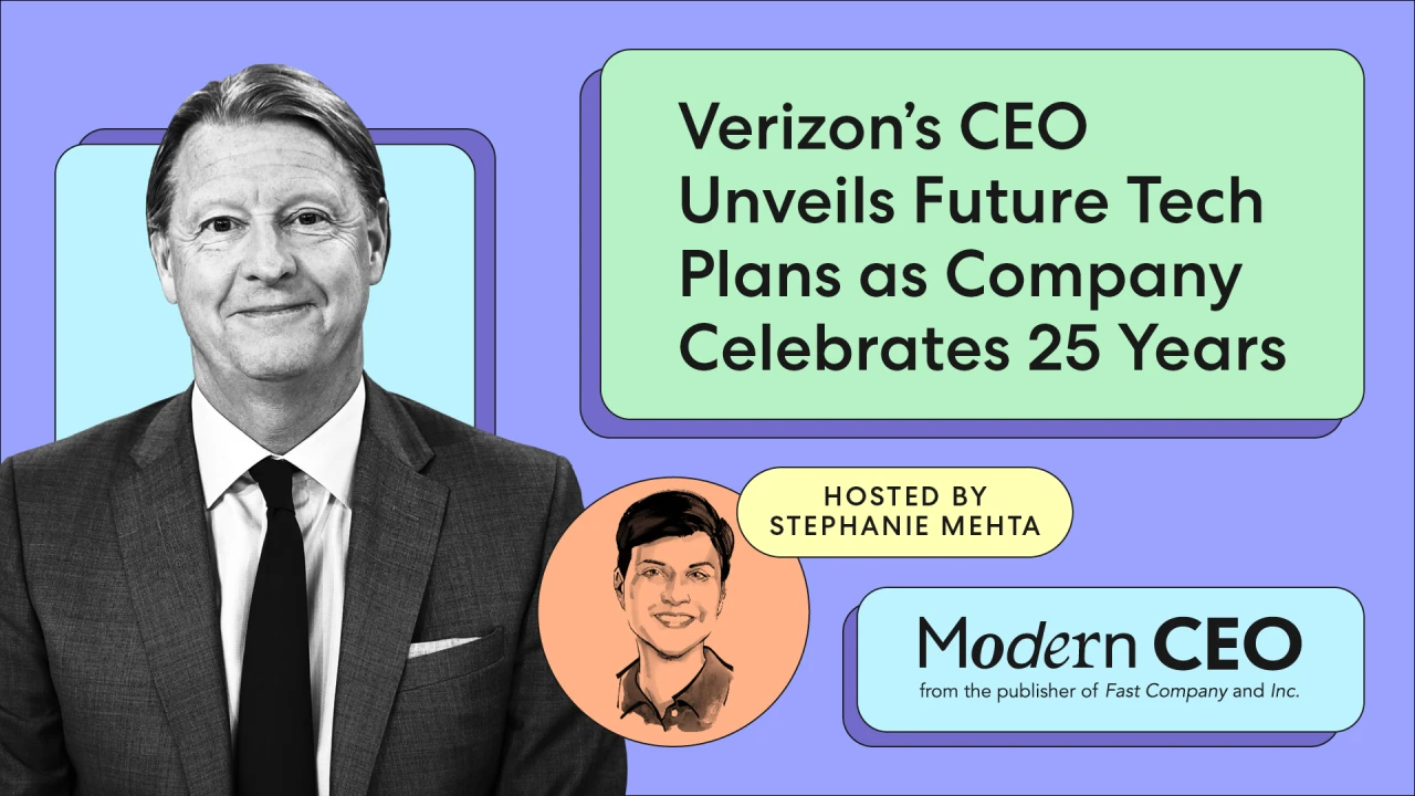 Verizon CEO Hans Vestberg talks 25 years of innovation and the future of 5G and AI