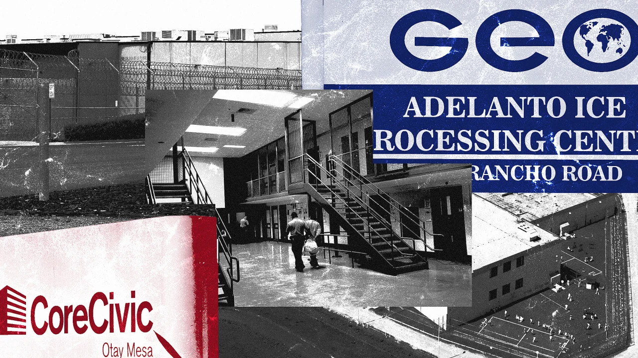 With ICE crackdowns on the rise, private prisons are booming businesses
