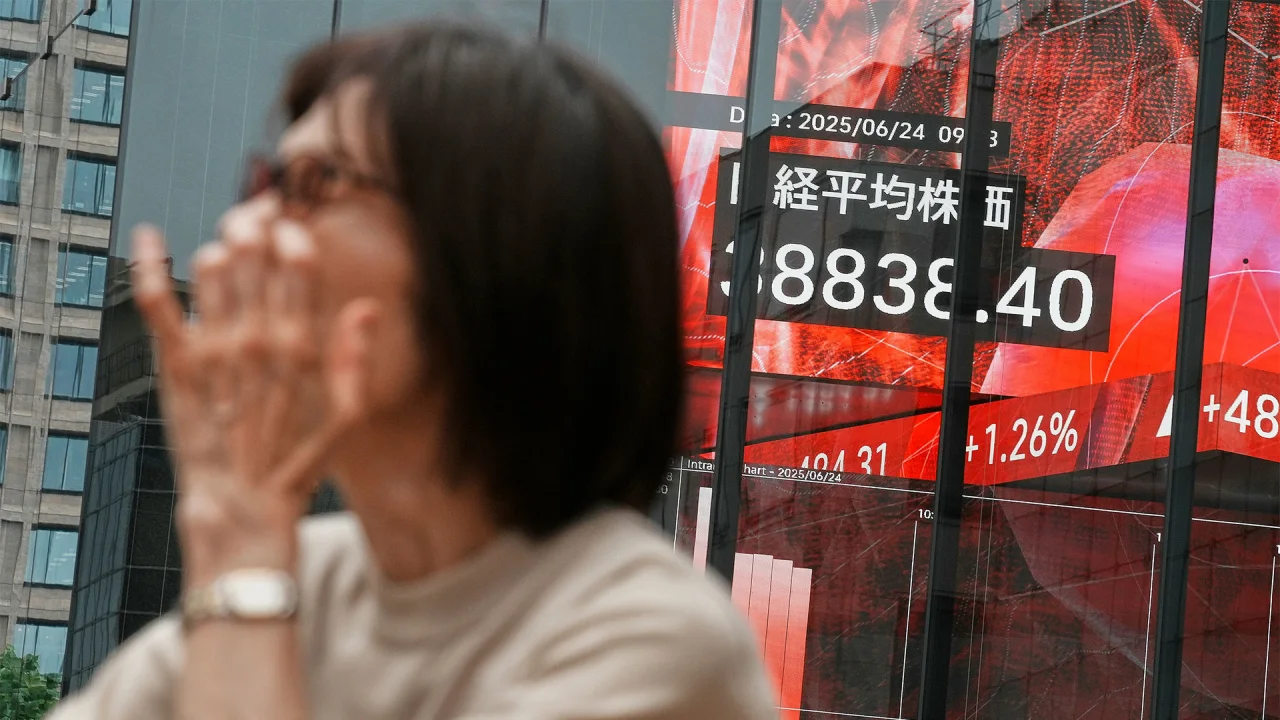 Global stock market reacts to Trump’s ceasefire in Israel-Iran war