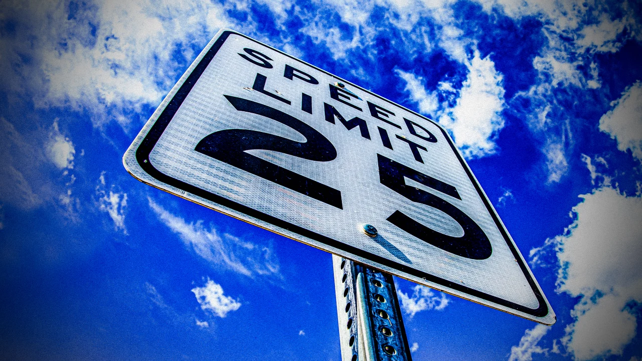Should drivers be forced to go slower?