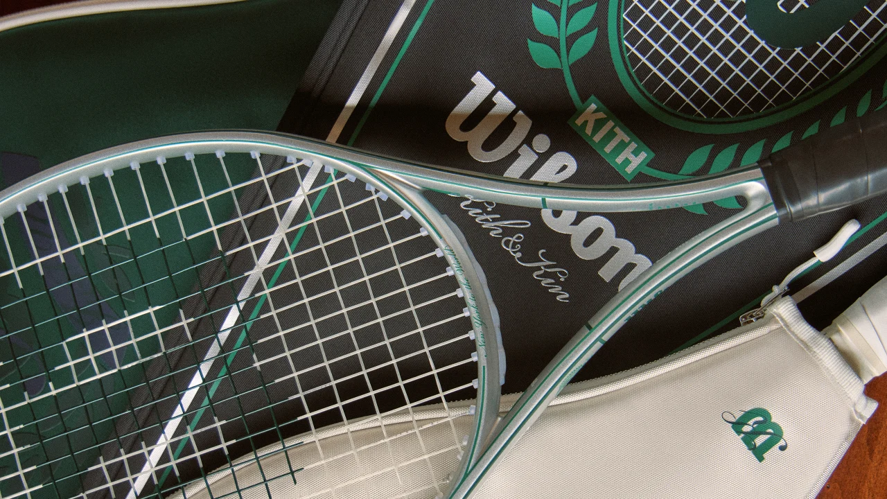 Kith and Wilson made a tennis capsule for on and off the court