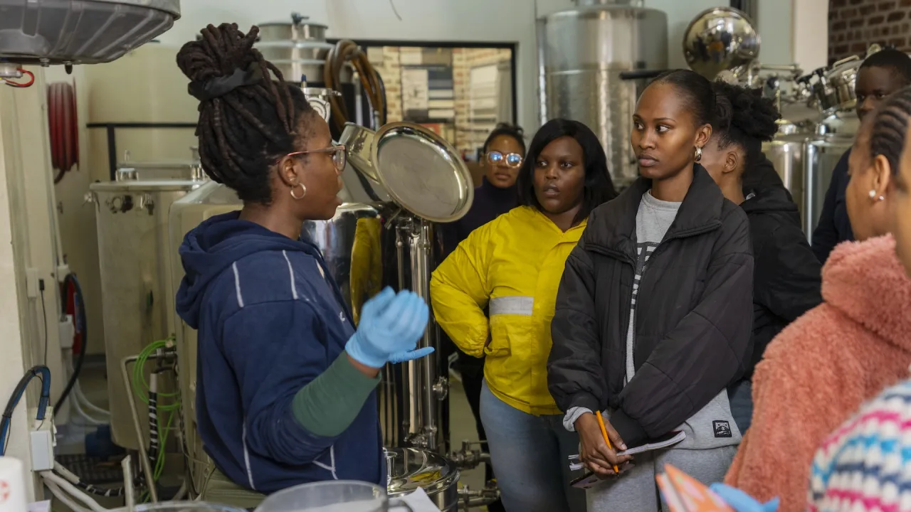 Meet the woman breaking barriers in South Africa’s $5 billion beer industry