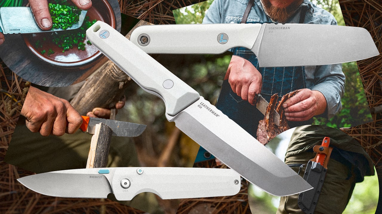 Leatherman’s first knife collection does one thing really well