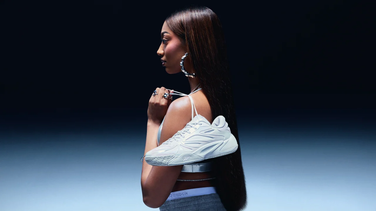 Reebok plots a comeback with a shimmering Angel Reese sneaker