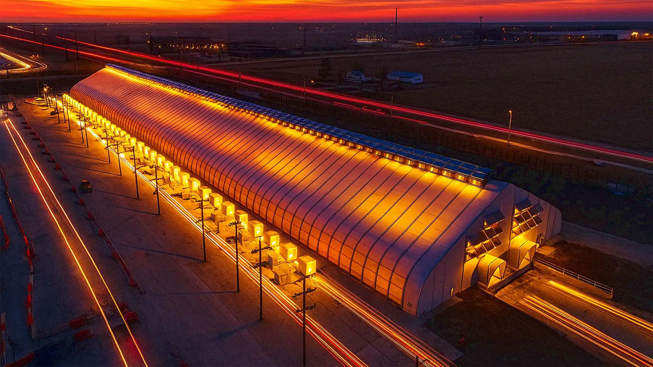 Meta is using tents to  build its giant AI data centers