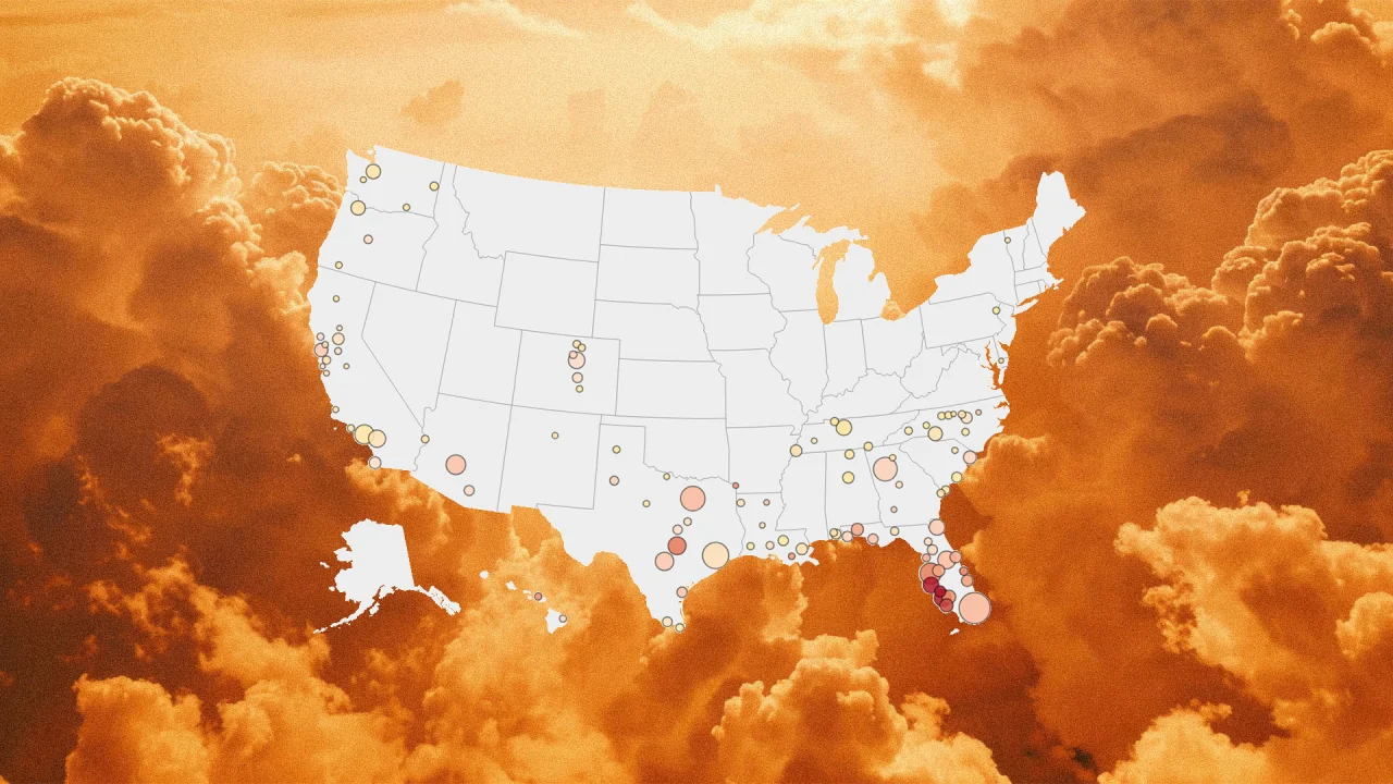 Number of housing markets with falling home prices jumps sharply to 109—up from 31 in January