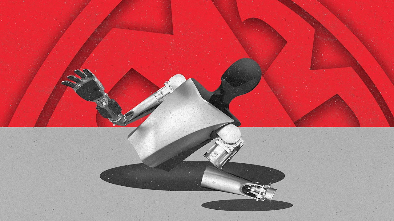 Tesla’s Optimus humanoid robot is still an Elon Musk pipe dream