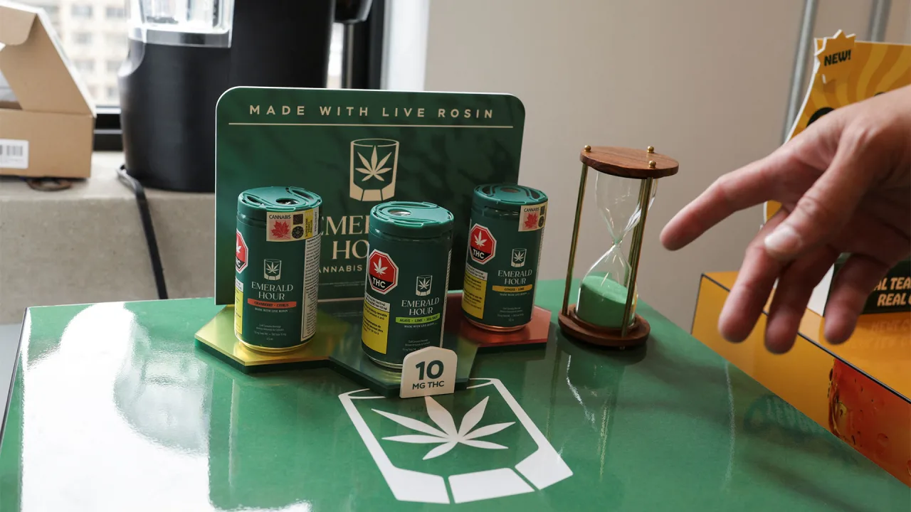 Cannabis drinks are taking market share and Big Alcohol is fighting back