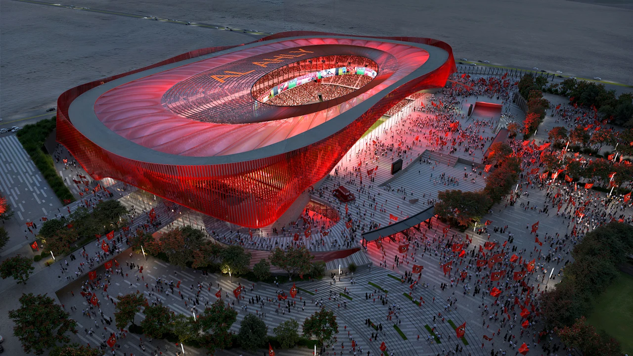 These new stadiums are built to protect players—and fans—from extreme heat